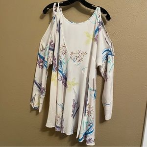 NWT Free People Cold Shoulder Top